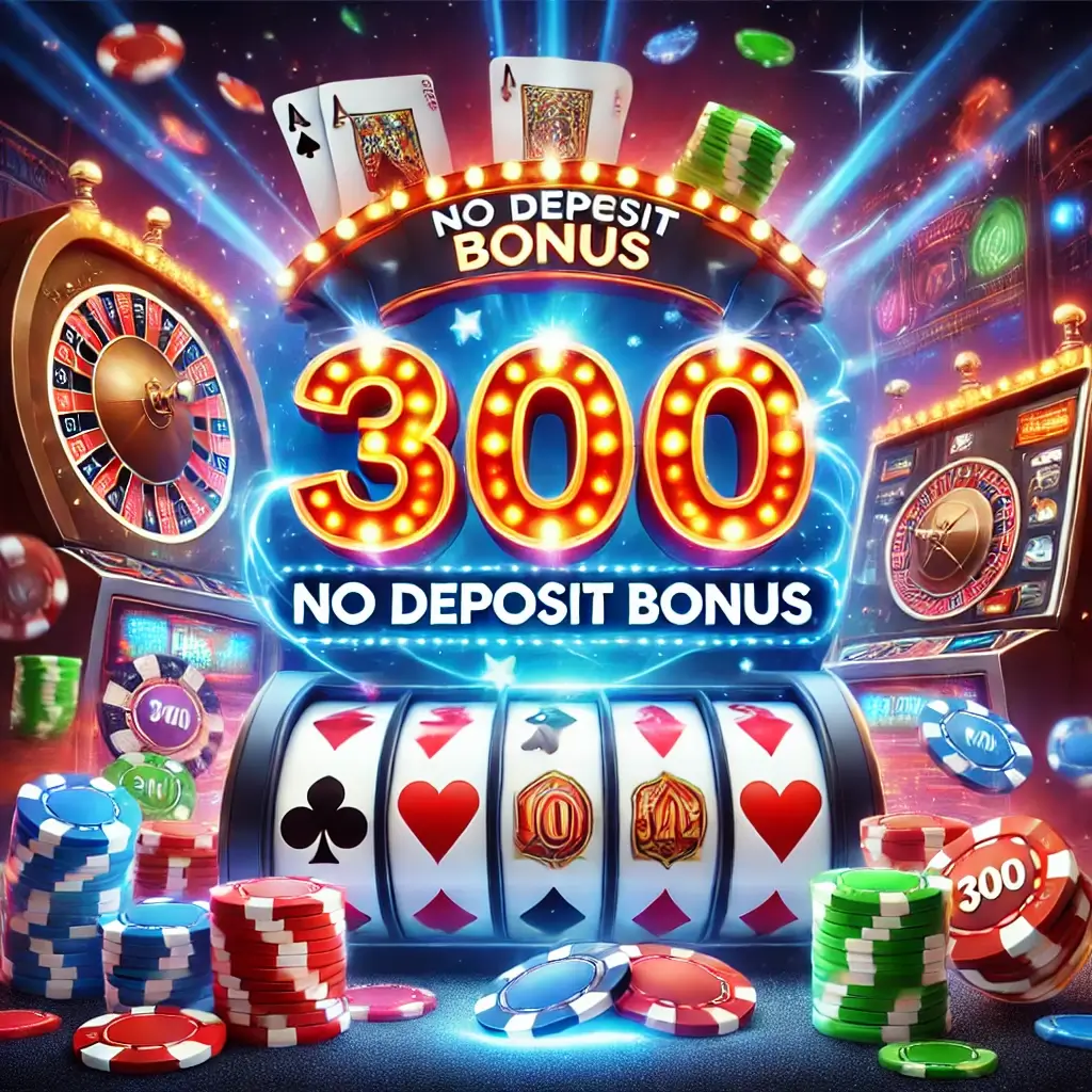 $300 no deposit casino bonus