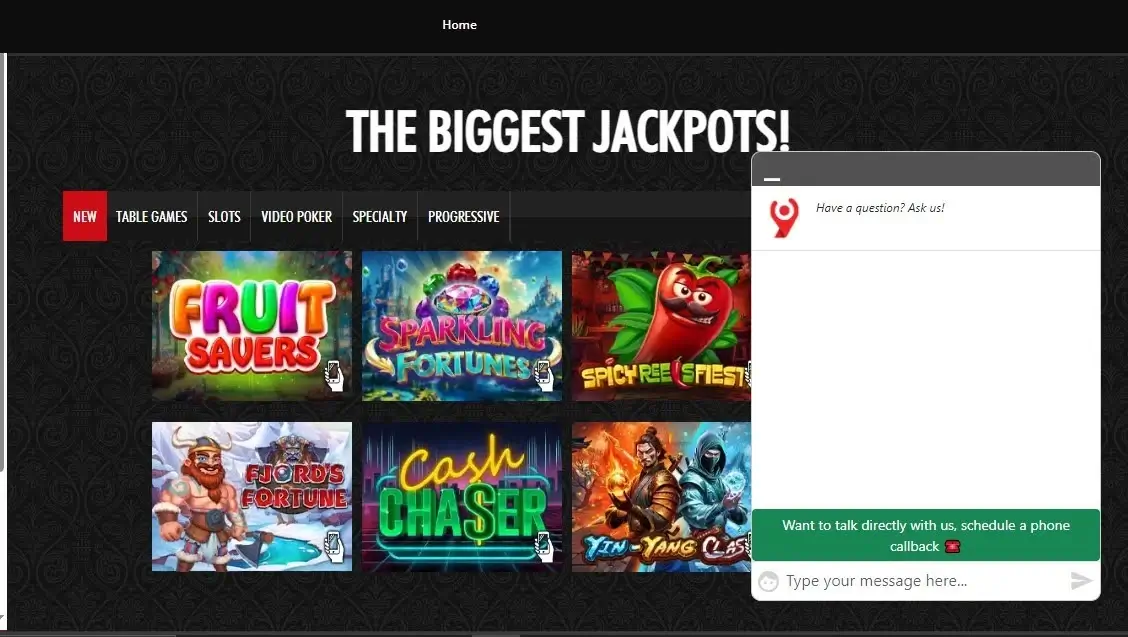 EveryGame Casino Live Chat Canada