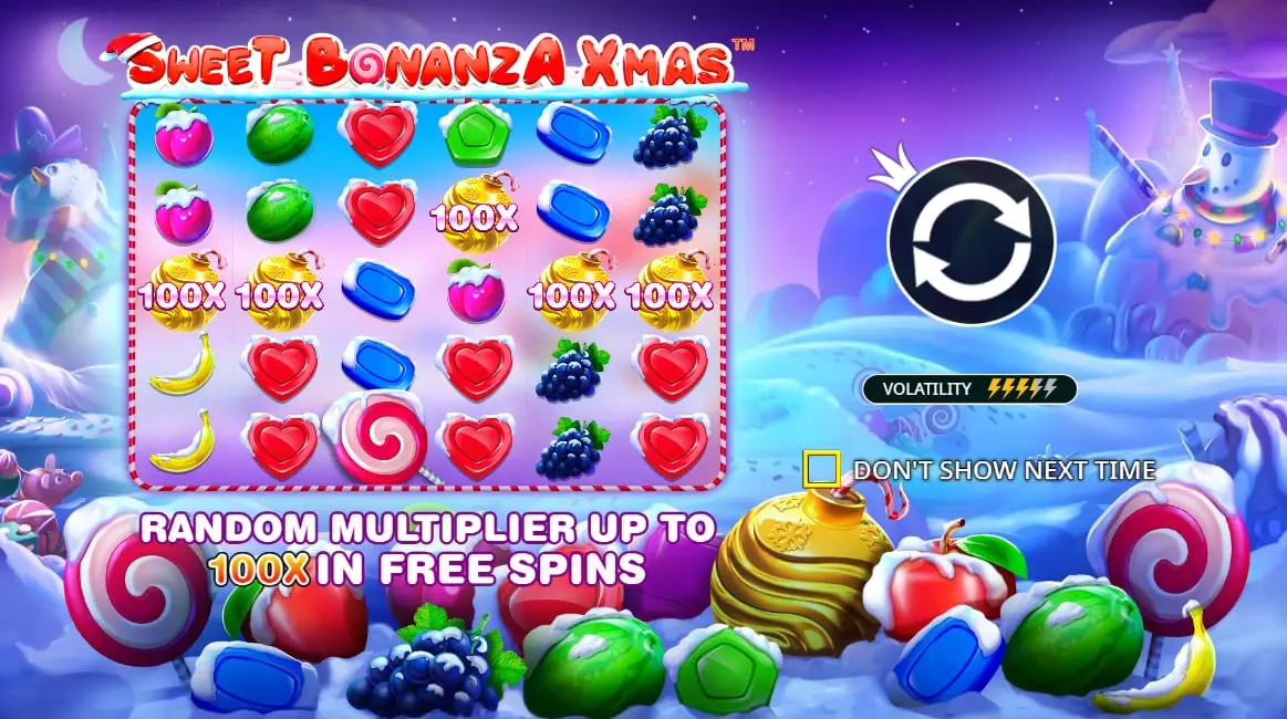 christmas slot games sweet bonanza xmas