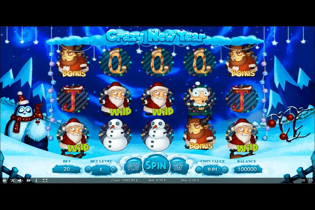 new year slot games crazy new year
