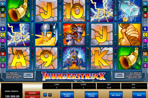 thunderstruck microgaming free slot