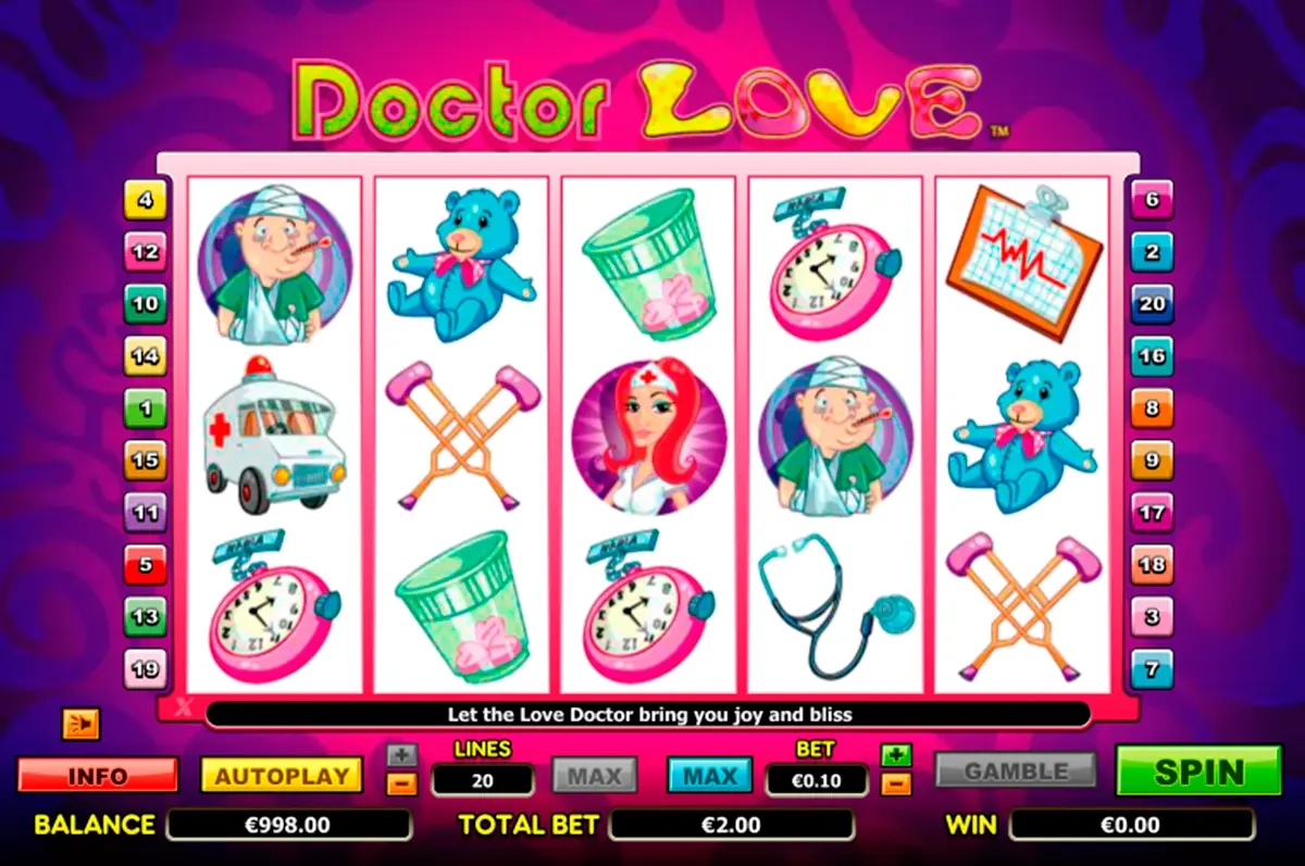 valentine themed casino slot doctor love